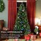 Best Choice Products Pre-Lit Fiber Optic Artificial Pine Christmas Tree w/ Multicolored LED Lights, 8 Sequences